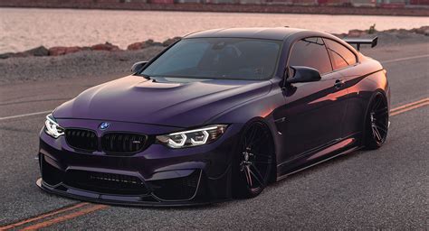 Bespoke Bmw M4 Looks Simply Gorgeous In Daytona Violet Paint Carscoops