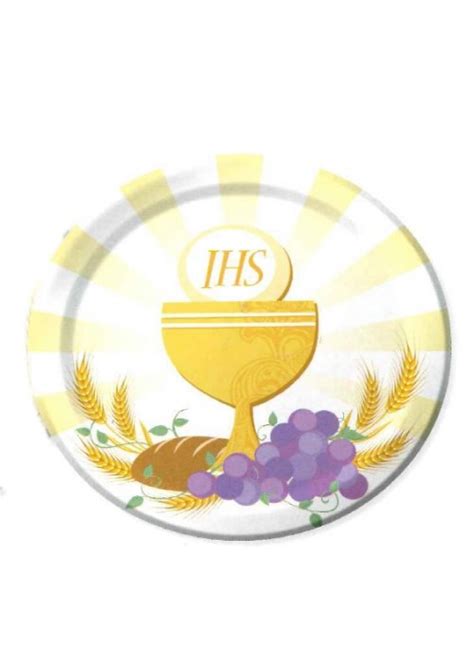 Communion Party Plates First Holy Communion