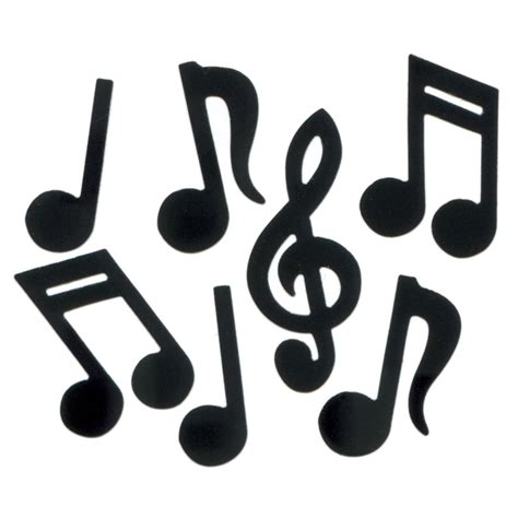 Musical note sheet music, musical note, musical composition, cartoon, musical notation png. Music Note Stickers, Set of 160 at The Music Stand