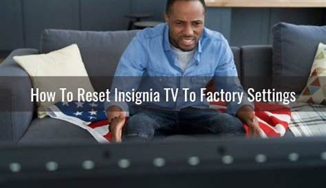 How To Reset Insignia TV - Ready To DIY