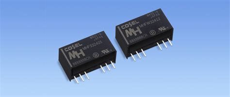 Cosel Announces 3w High Isolation Dcdc Converters For Medical And