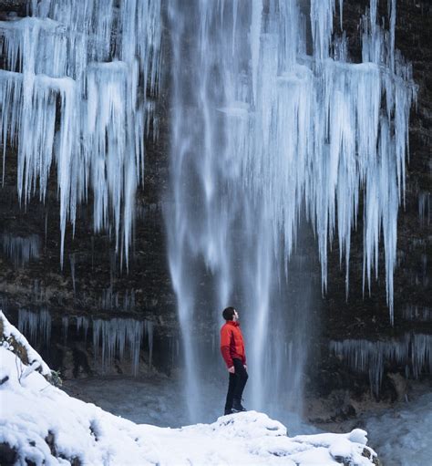 Free Images Icicle Ice Freezing Waterfall Formation Winter Snow