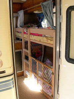 You can also purchase toppers that are sized to fit accordingly. bunkbed modification - Fiberglass RV | Camper bunk beds, Bunk beds, Bunks