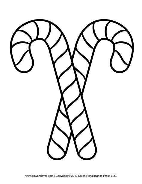 Candy Cane Printable Free Web Candy Cane Coloring Pages Free Printable
