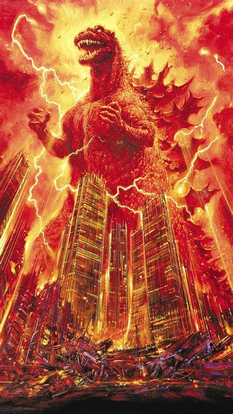 Godzilla 2014 Live Burning Godzilla Android Hd Wallpaper Pxfuel
