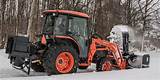 Pictures of Compact Tractor Loader Mounted Snow Blower