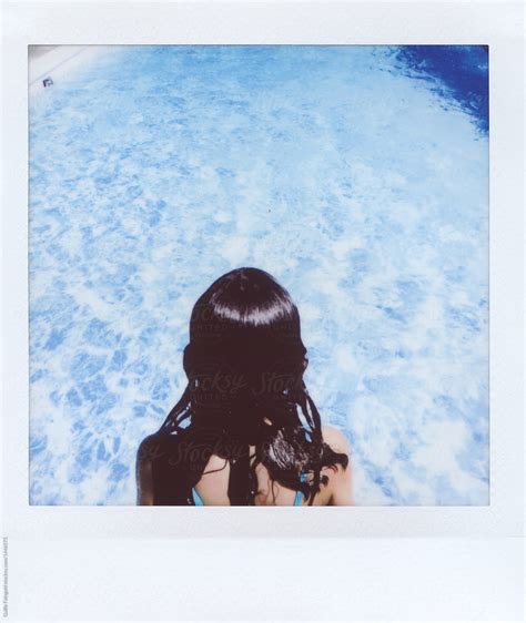 Girl At Swimming Pool By Stocksy Contributor Guille Faingold Stocksy