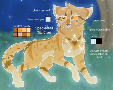 Warriors Design Speckletail Starclan By Thedawnmist On Deviantart