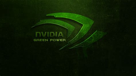 Nvidia Green Power Wallpaper By Atemate On Deviantart