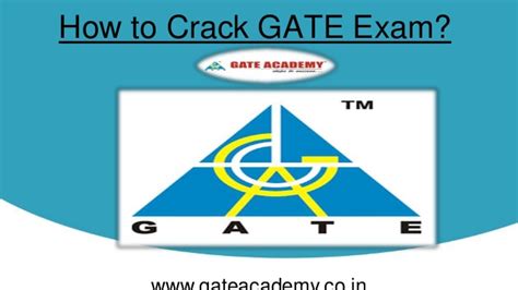 Gate is an exam that primarily tests the comprehensive understanding of the candidate in various undergraduate subjects in engineering/technology/architecture and. How to crack gate exam.ppt