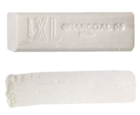 Derwent Xl Charcoal Blocks White