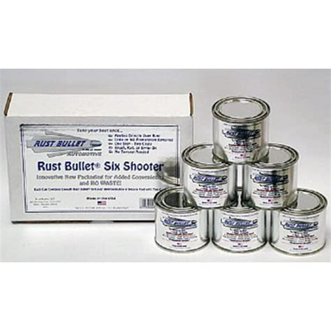 Rust Bullet Automotive Rust Inhibitor Rust Paint 6 Pack Of 14 Pints