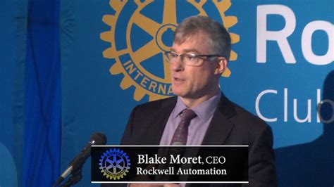 Milwaukee Rotary Club Blake Moret Ceo Rockwell Automation Youtube