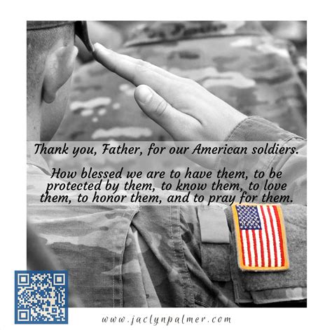 Prayer For A Soldier