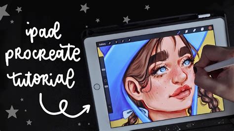 Updated Ipad Procreate Drawing Process Youtube