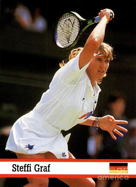 Steffi Graf Tennis Icon Photograph By Anne Milner