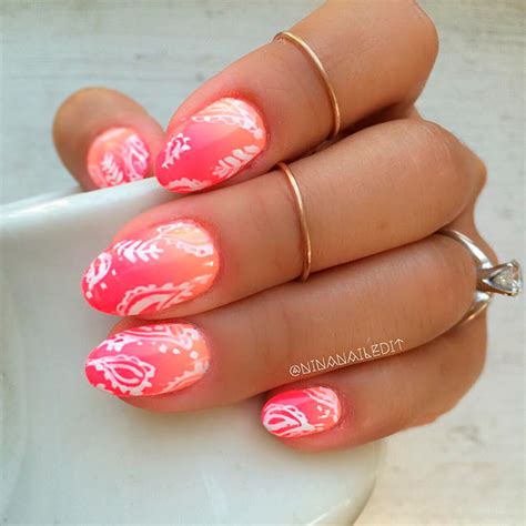 Then, peach nails might be the next thing for you. 27 Exquisite Ideas For Peach Color Nails ...