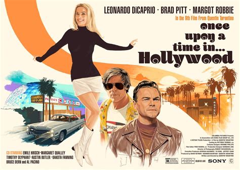 Once Upon A Time In Hollywood 2019 1500 X 1061 Golden Age Of Hollywood In Hollywood
