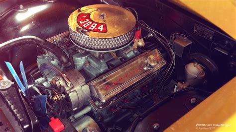 Pontiac Gto V8 389 4 Engine Behance