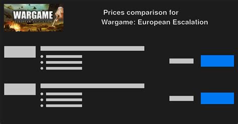 Wargame European Escalation Cd Keys — Buy Cheap Wargame European