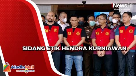 Hendra Kurniawan Resmi Dipecat Secara Tidak Hormat Dari Polri Begini