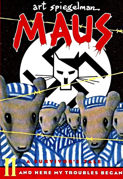 Cover Maus Ii And Here My Troubles Began By Art Spiegelman Read Graphic Novel Online