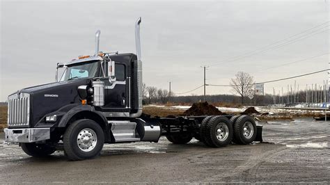 2015 Kenworth T800 Tandem Axle Cab And Chassis Truck Paccar 455hp 10