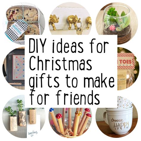 Diy christmas gifts for guy friend. Make some Christmas gifts for friends - Maxabella Loves