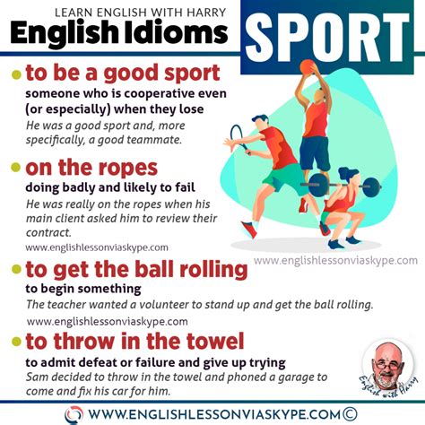 English Sports Idioms You Need To Learn Learn English With Harry 👴