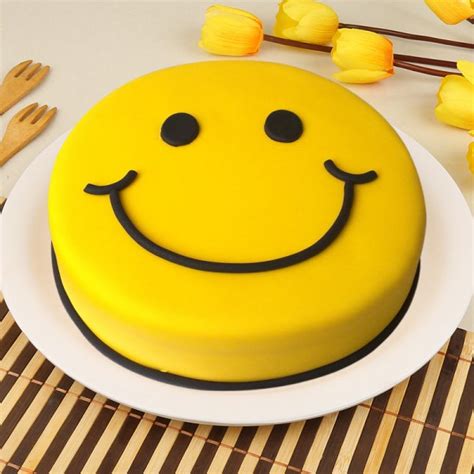 Smiley Face Emoji Cake Cakenbake Noida