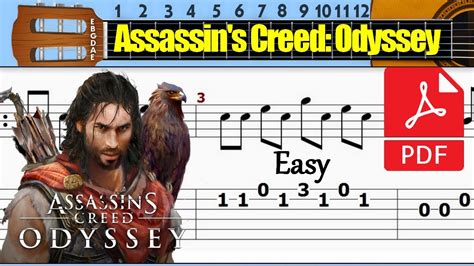 Assassin S Creed Odyssey Theme Guitar Tab Acordes Chordify