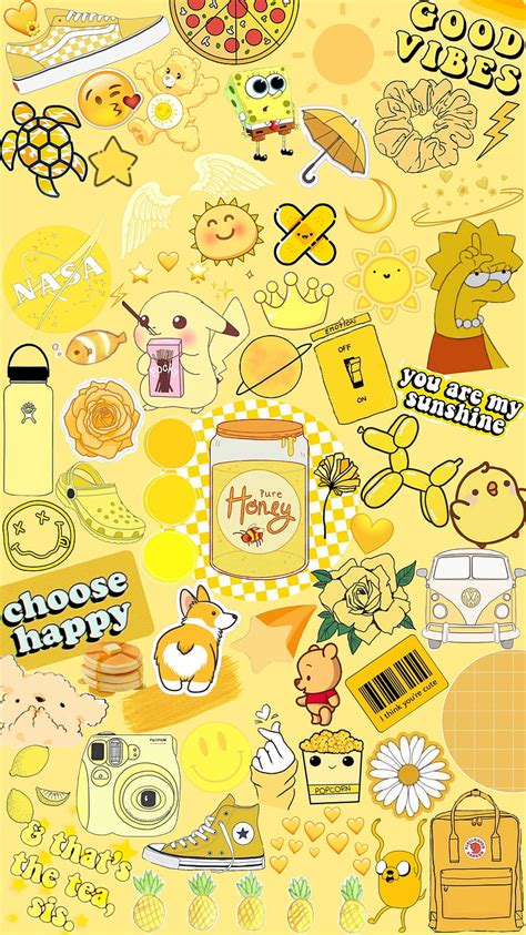 Aggregate More Than Cute Yellow Wallpapers Latest In Cdgdbentre