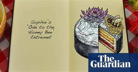 Illustrated Treats From The Great British Bake Off In Pictures Art