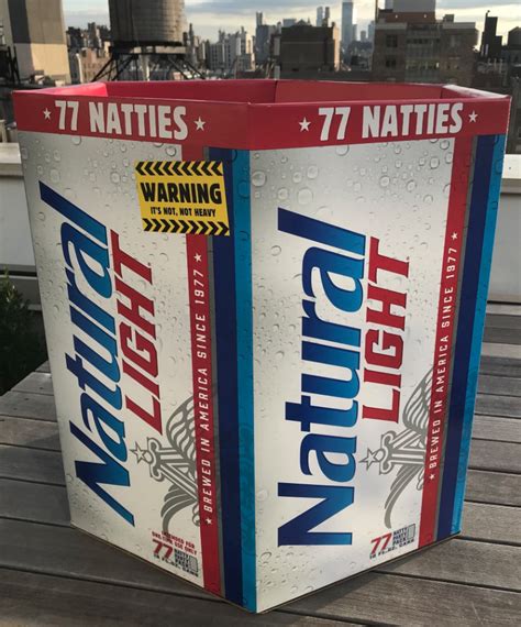 Calling All Frat Bros Natty Light Launched A 77 Pack