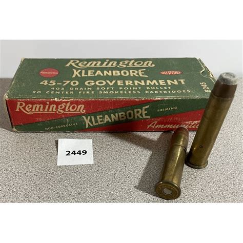 Ammo 20x Remington 45 70 Govt 405gr