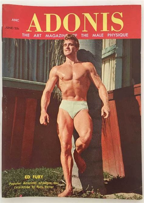 Adonis Vintage Physique Magazine Physique Fury Male Physique