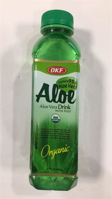 These filtered and freshly squeezed. Organic Aloe Vera Drink With Pulp | The Natural Products ...