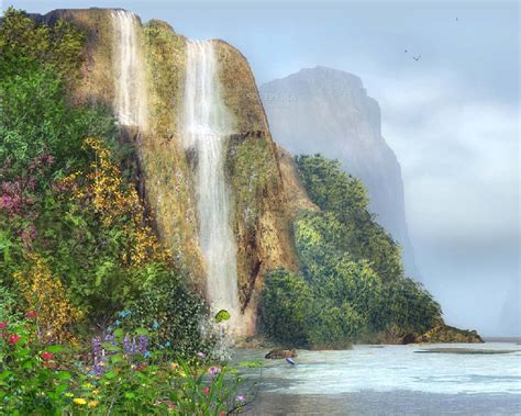 3d Animated Waterfall Wallpaper Wallpapersafari