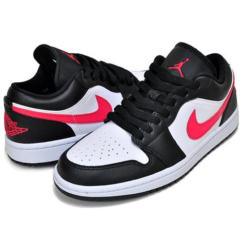 Nike Wmns Air Jordan 1 Low Blacksiren Red White Dc0774 004 ナイキ ウィメンズ