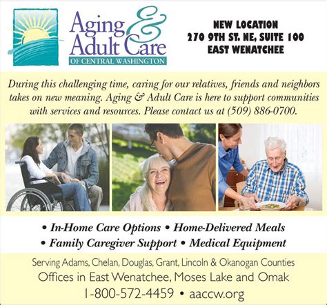 Saturday July 4 2020 Ad Aging And Adult Care Of Central Washington Wenatchee World