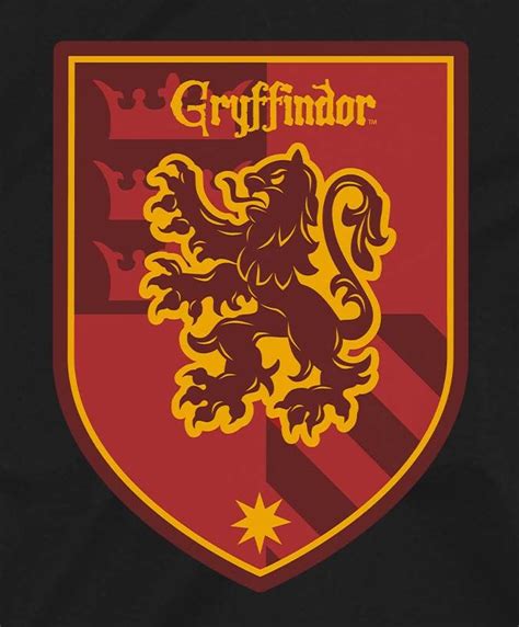 Harry Potter Gryffindor Red Crest Ladies Black T Shirt Ebay