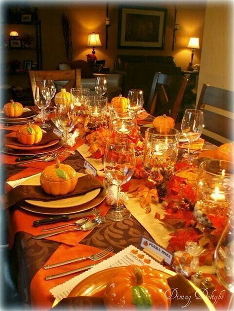 33 Beautiful Thanksgiving Dinner Table Decor Ideas Thanksgiving