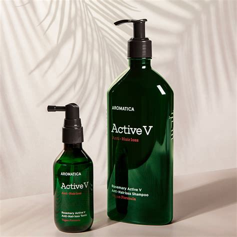 Aromatica Rosemary Active V Anti Hair Loss Shampoo 400ml