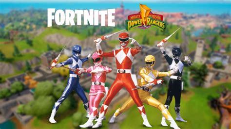 A Fortnite Power Rangers Collaboration Could Arrive Soon Esportsgg