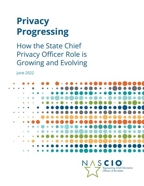 Privacy Progressing How The State Chief Privacy Officer Role Is