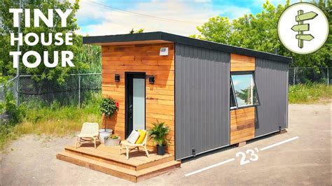 Stunning Tiny House With Smart Detachable Trailer Design Full Tour