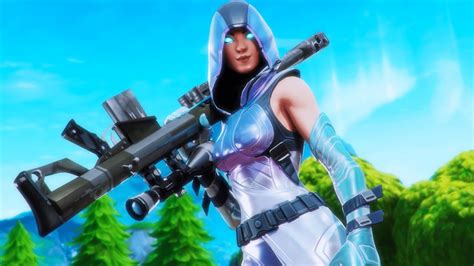 The Best Glow Skin On Fortnite With A Sniper Youtube