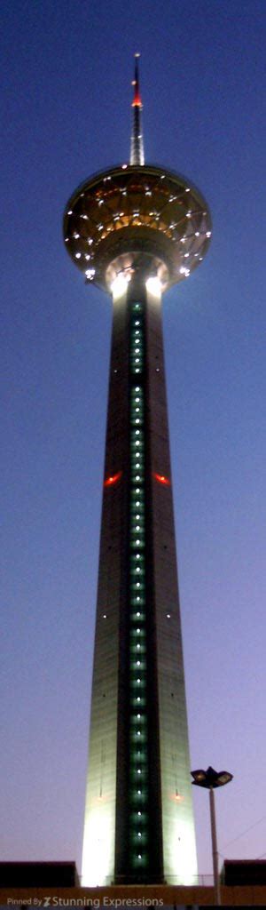 milad tower also known as the tehran tower iran stunning expressions