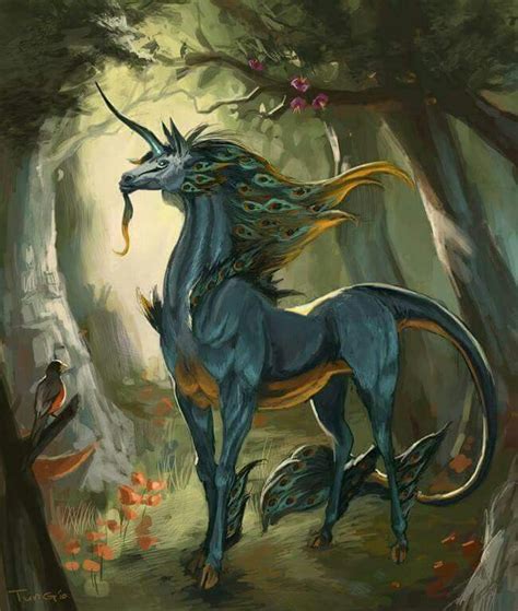 Licorne Animaux Mythologiques Créature Fantastique Créatures