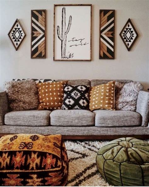 15 Ideas Of Southwestern Interior Design Boho Living Room Inspiration